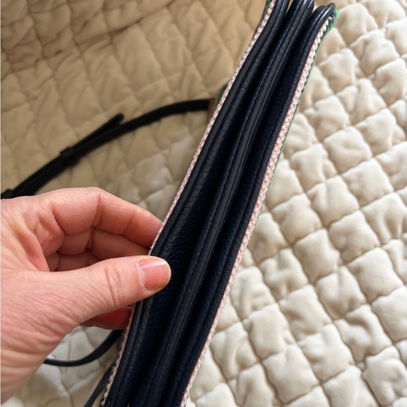 🤩Kate Spade Jackson Boardwalk Stripe Triple Gusset Crossbody ✨ - Picture 7 of 8